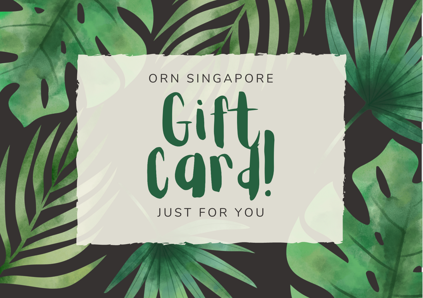 ORN Singapore Gift Card